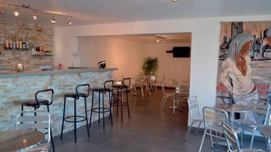 Espace bar au Nebbio