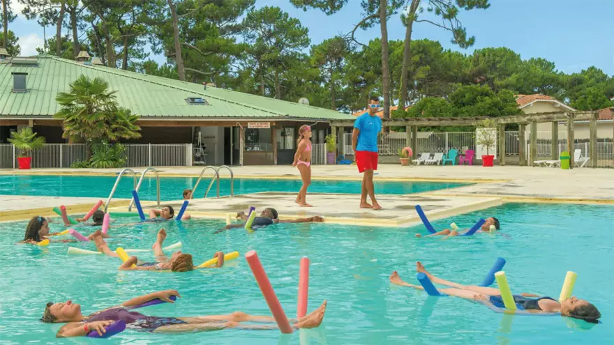 Animation aquagym à Biscarrosse
