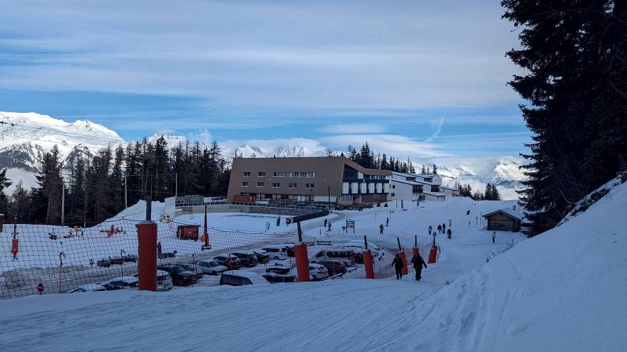 Piste ski VTF La Plagne