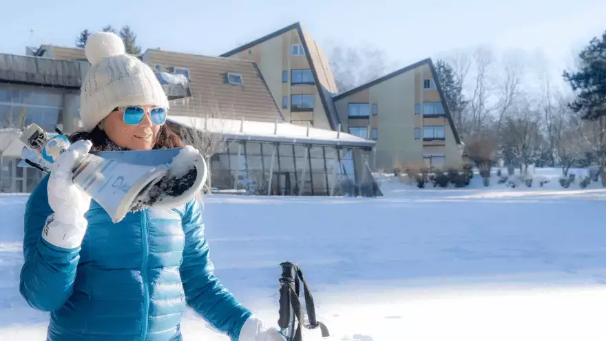 VTF St Sauves départ ski