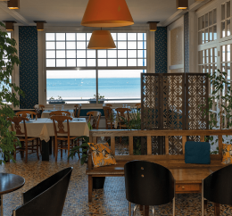 Restaurant avec vue mer