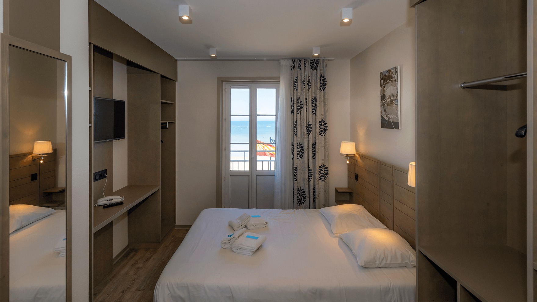 Chambre à l'hôtel VTF de Saint Cast