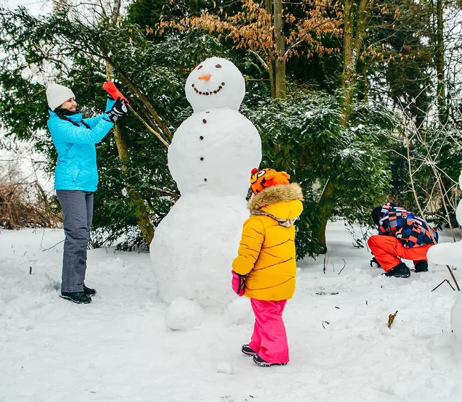Famille nombreuse offre hiver